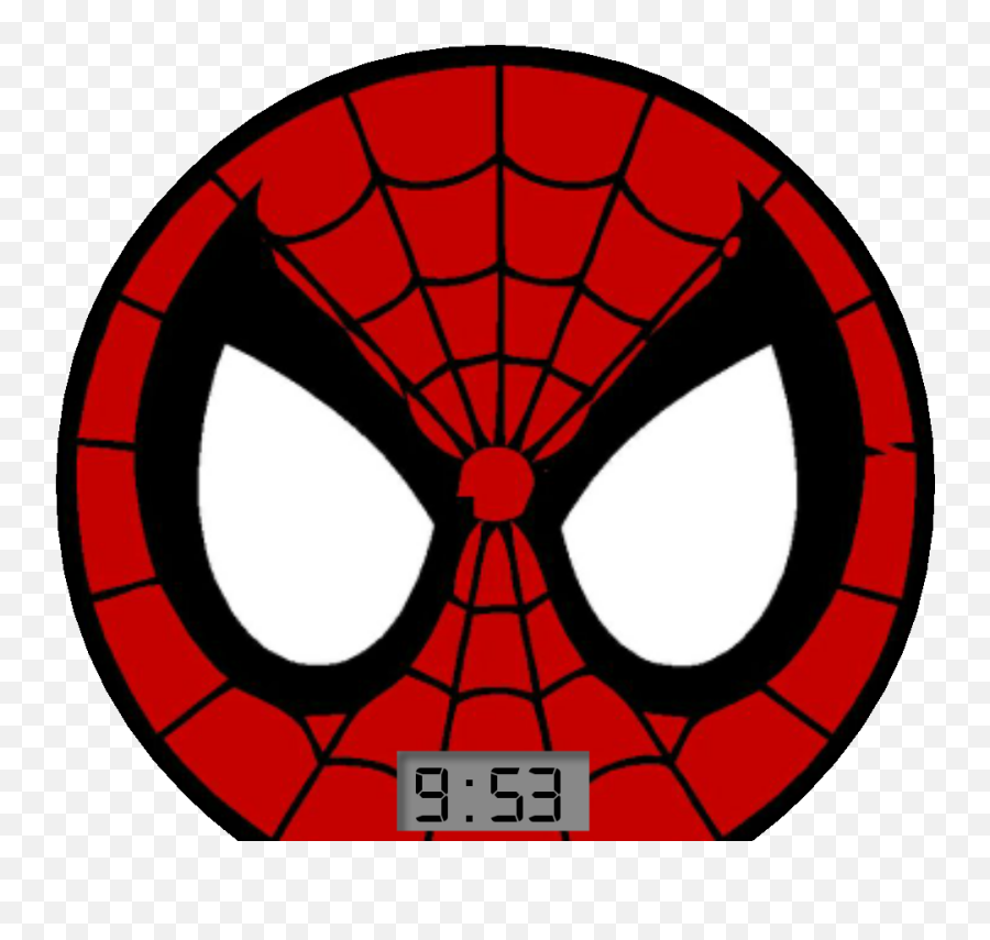 Spiderman Face Images Free Download On Clipartmag - Transparent Background Spiderman Logo Png Emoji,Spider Emoticons