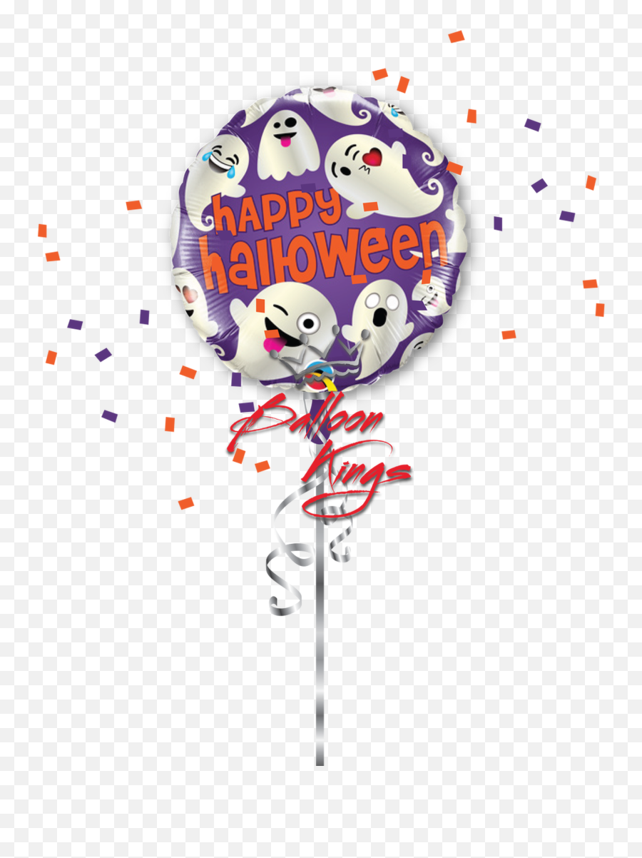 Emoticon Ghosts - Baby Girl Balloons Clipart Emoji,Ghost Emoticon