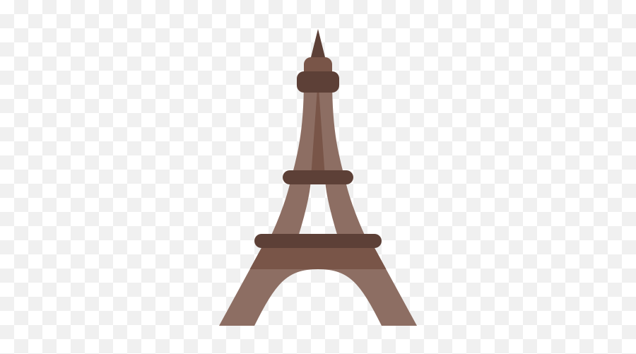 Eiffel Tower Icon - Eiffel Tower Red Silhouette Emoji,Night Clock Flag Tower Emoji