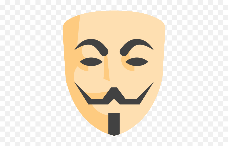 Anonymous Mask Png - Guy Fawkes Mask Icon Emoji,Guy Fawkes Emoji