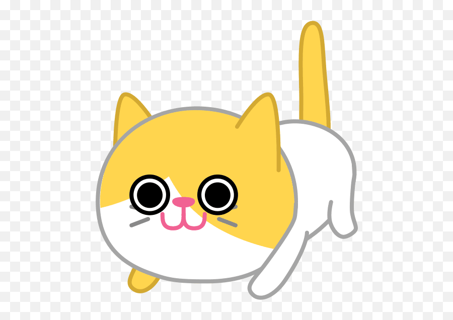 Cute Baby Cat Vermoving By Sungju Lee - Cartoon Emoji,Cute Cat Emoticons