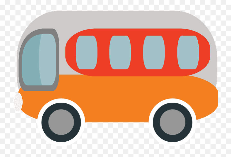 Bus Emoji Clipart - Bus Empji,Bus Emoji