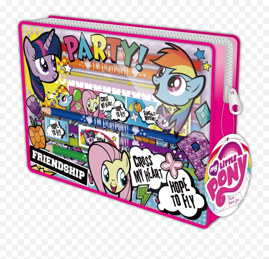 My Little Pony Comic Pvc Filled Pencil Case - Cartoon Emoji,Emoji Pencil Case