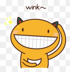 Animal Kitty Sticker - Happy Emoji