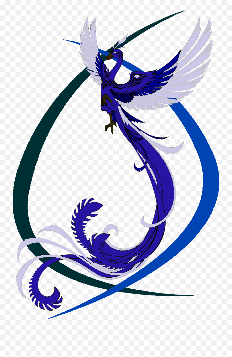 Download Blue Phoenix Transparent Background Hq Png Image - Blue Phoenix Transparent Background Emoji,B Emoji No Background