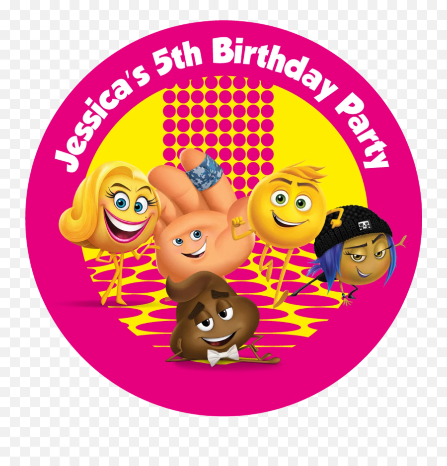 Emoji Party Box Stickers,Emoji Party