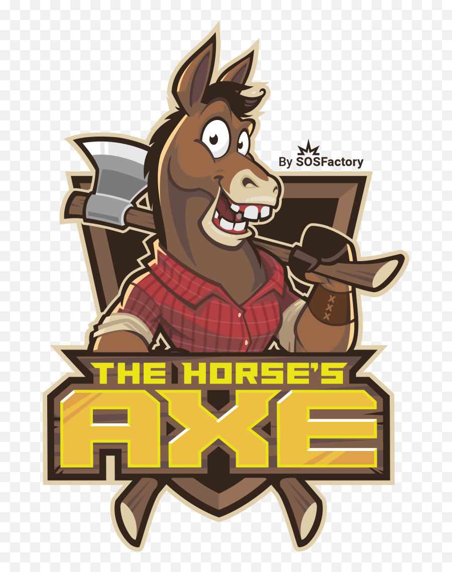 Pin On Cartoon Logo Design - Axe In Denton Emoji,Donkey Emoji Download