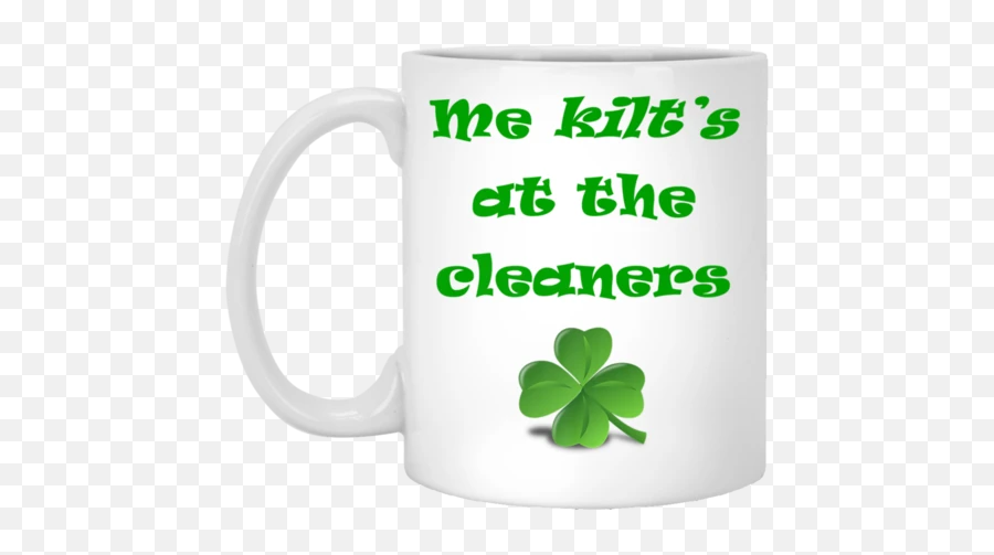 St Patricks Day Mugs - Luck Icon Emoji,Kilt Emoji