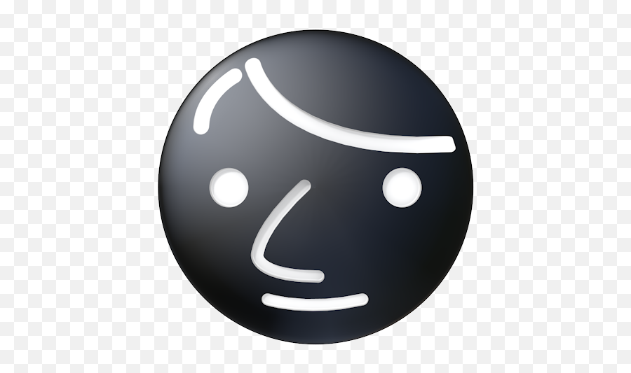 Foreigner - Circle Emoji,Handsome Emoji