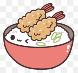Kawaii Bowl Rice Food Emoji