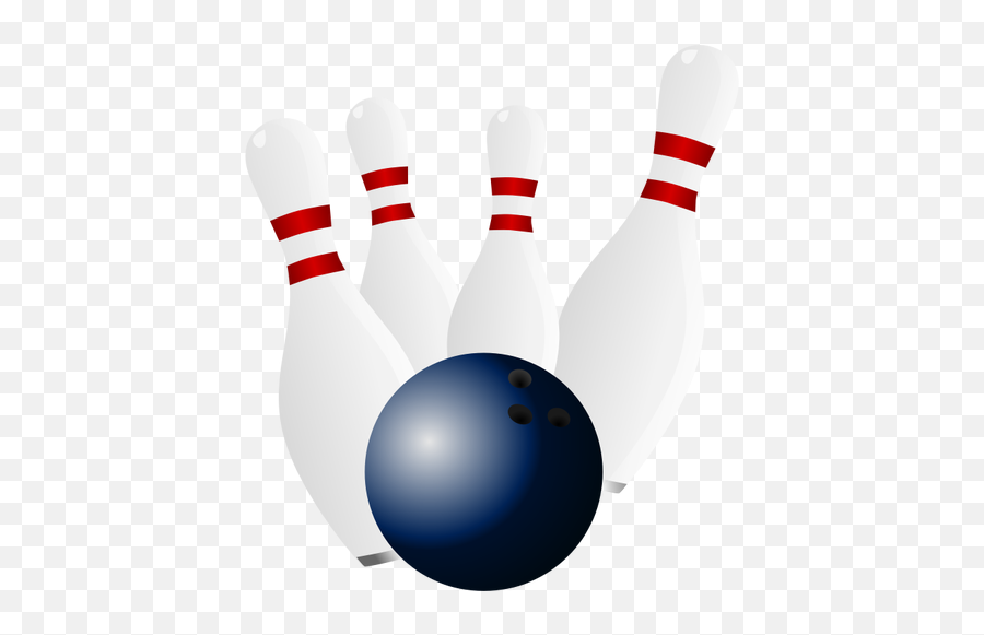 Bowling Pins And Bowling Ball Vector - Bowling Balls And Pins Emoji,Duck Emoticon
