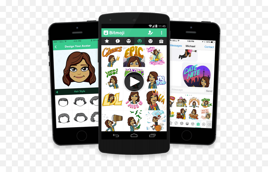 10 Fascinating Things You Didnt Know About The Bitmoji App - Snapchat Emojis App,Cell Phone Emoji