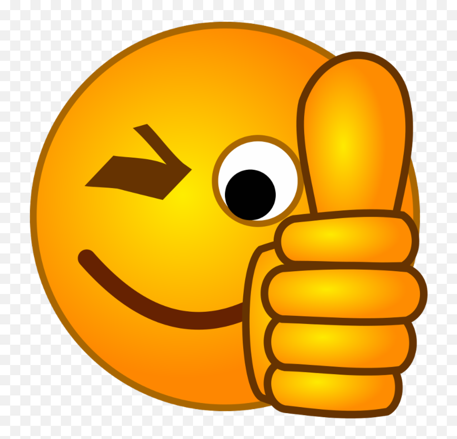 Thanks Clipart Emoticon Thanks - Clipart Thumbs Up Emoji,Thanking Emoji
