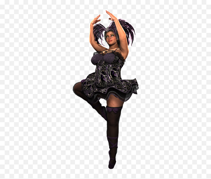 Big Girl Woman - Dancer Emoji,Dancing Girl Emoji Costume