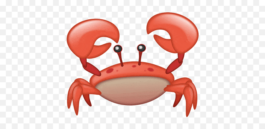 Crab Emoji. 