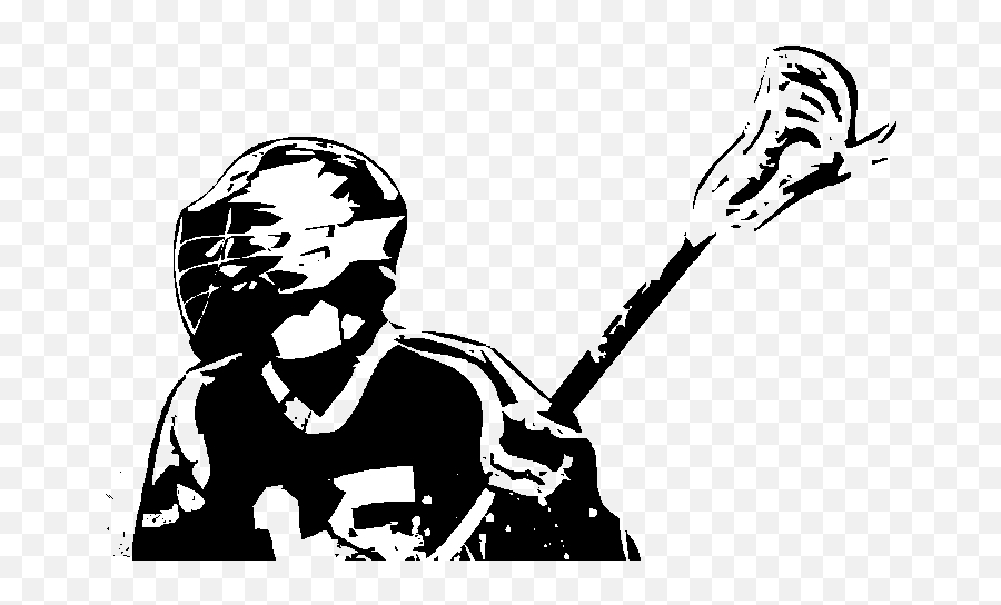 Lacrosse Silhouettes Clipart Kid - Illustration Emoji,Lacrosse Emoji