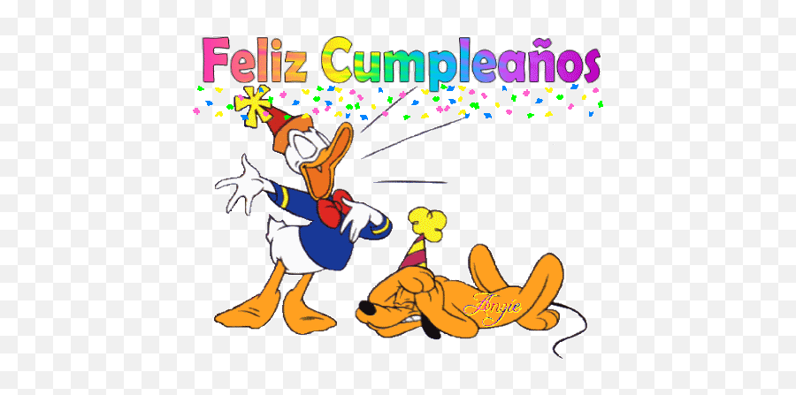 Top Feliz Cumpleanos Anim Stickers For - Feliz Cumple Carlitos Gif Emoji,Pluto Emoji