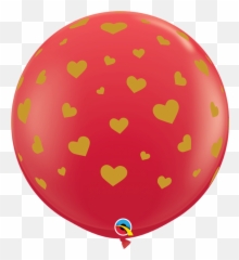 Q Random Hearts A - Balloon Emoji