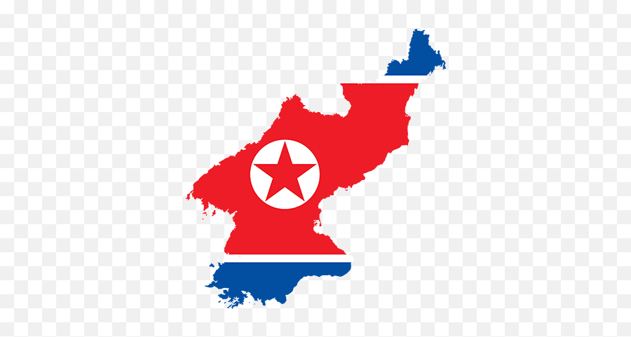 International - North Korea Country Flag Emoji,North Korea Flag Emoji