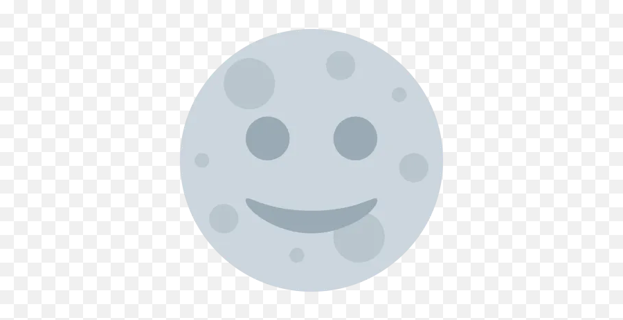 Large Emoji Icons - Emoji Twitter Moon,Full Moon Emoji