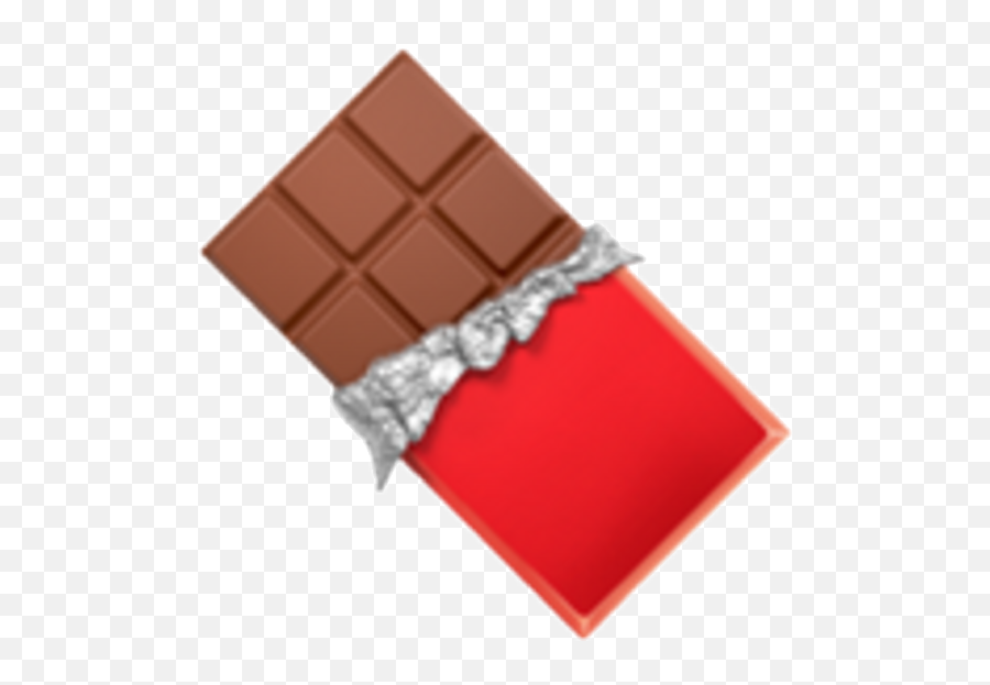 Chocolate Barra Emoji Comida Dulce - Emoji Chocolate Png,Emojis De Comida