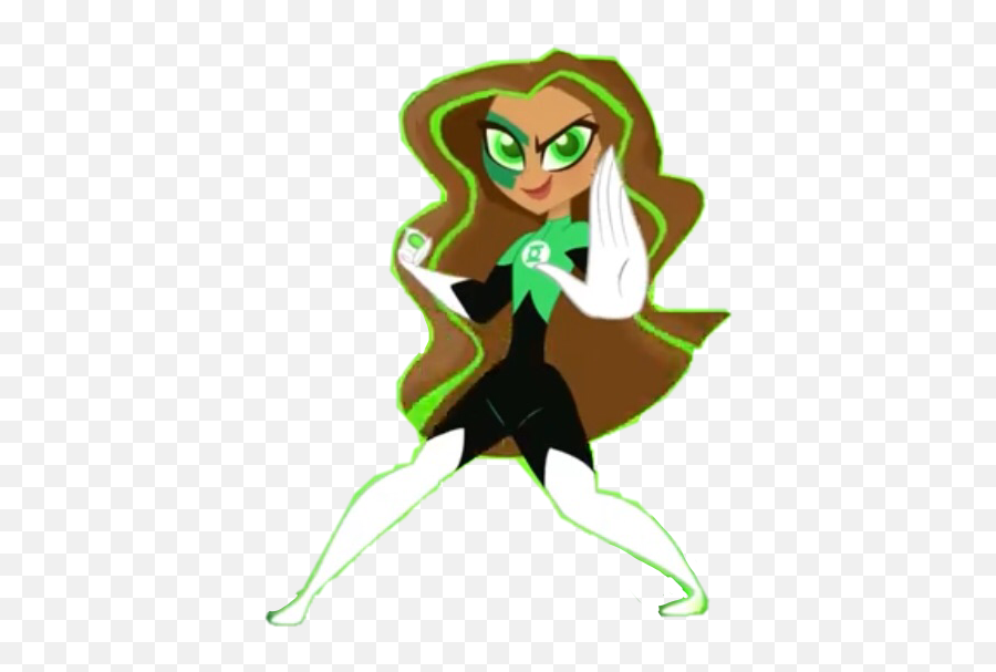 Jessica Cruz A - Dc Superhero Girls 2019 Green Lantern Emoji,Green Lantern Emoji