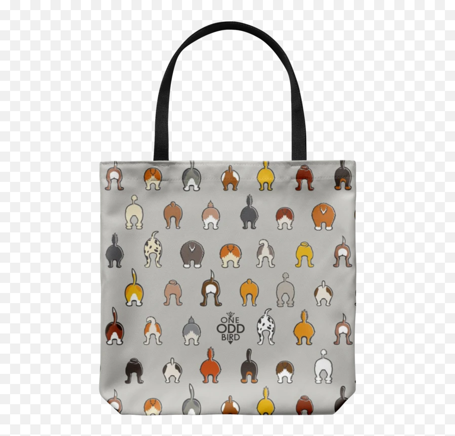 Happy Tails Tote Bag - Tote Bag Emoji,Shoulder Emoticon