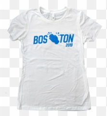 Womens Boston 2019 Emoji Tee - Active Shirt
