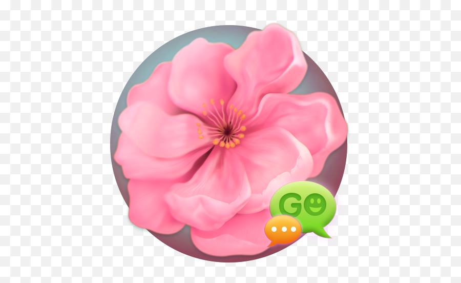 Cherry Blossom Go Sms 1 - Artificial Flower Emoji,Cherry Blossom Emoji