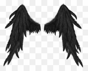 Dark Angel Wings Freetoedit - Black Png Emoji
