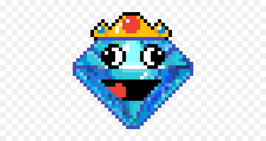 Pixilart - Smiley Emoji,Diamond Emoticon