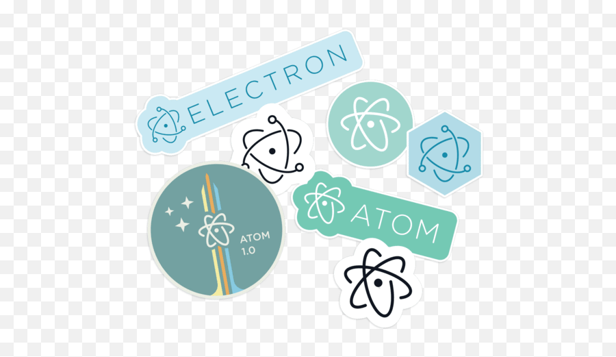 Laptop Decal - Atom Stickers Emoji,Atom Emoji