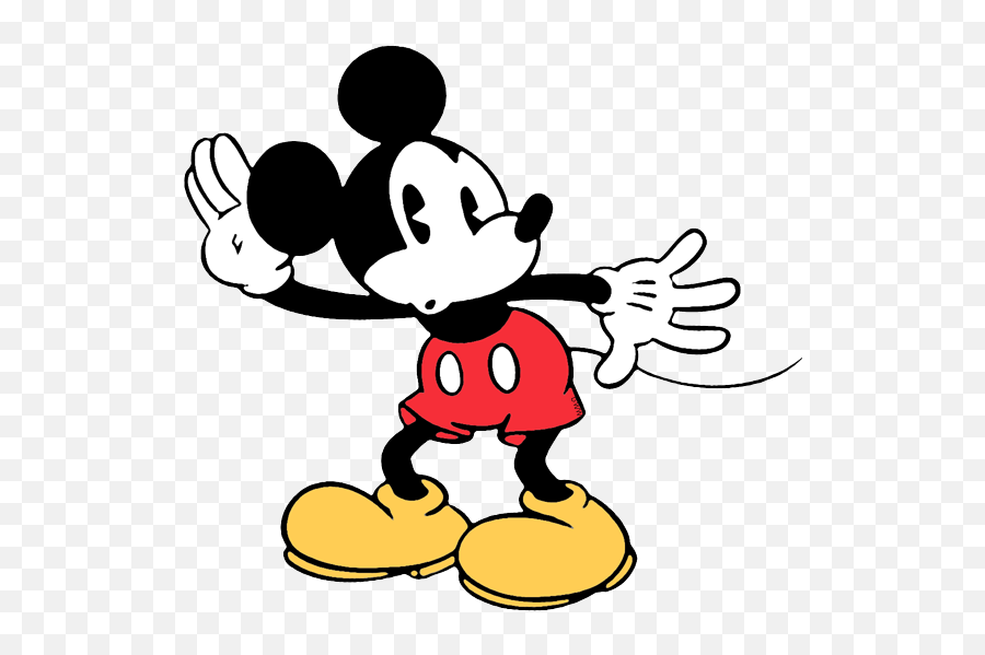 Mickey Mouse Peeking Clipart - Mickey Mouse Listening Ears Emoji,Peeking Emoji