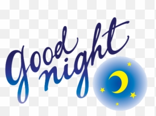 Transparent Good Night Clipart - Text Png Emoji