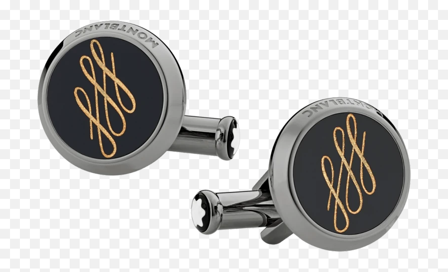 Cufflinks Designer Cufflinks U2013 Brent L Miller - Cuff Links Montblanc Calligraphy Emoji,Cuff Emoji