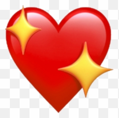 Red Heart Emoji Transparent Background -