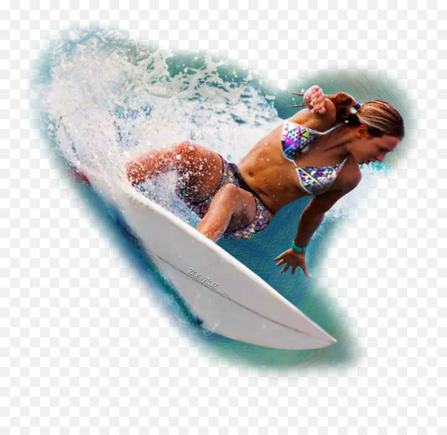 The Most Edited Surfergirl Picsart - Sally Fitzgibbons Surfing Emoji,Surfing Emoji