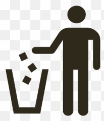 Garbage Bin PNG SVG Clip art for Web - Download Art Png Buang Sampah Pada Tempatnya Emoji