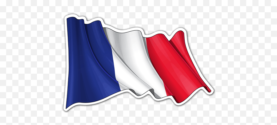 Bandera De Francia Ondeando - Mexican Flag Waving Drawing Emoji,Italian Flag Emoji