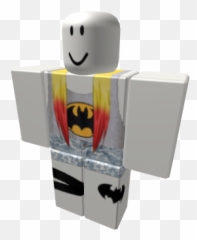 Batman With Blonde Pink Ext - Roupas Girls Do Roblox Emoji