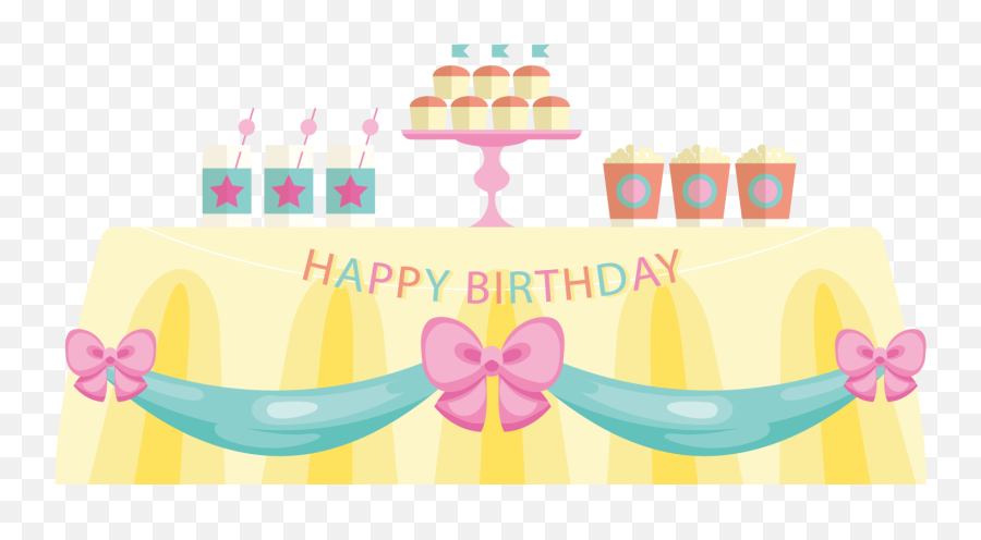 Royal Vector Cake Picture - Birthday Cake On Table Png Emoji,Emoji Cakes Near Me