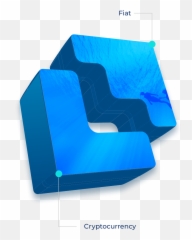 A World Leading - Liquid Crypto Logo 3d Emoji