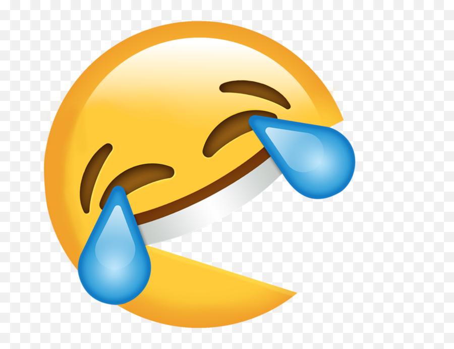 Emoji Laughing Png - Pacman Laughing Emoji,Laughing Emoji Png