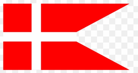 National Flag Of Denmark In Its Split Form Vector Graphics - Emoji