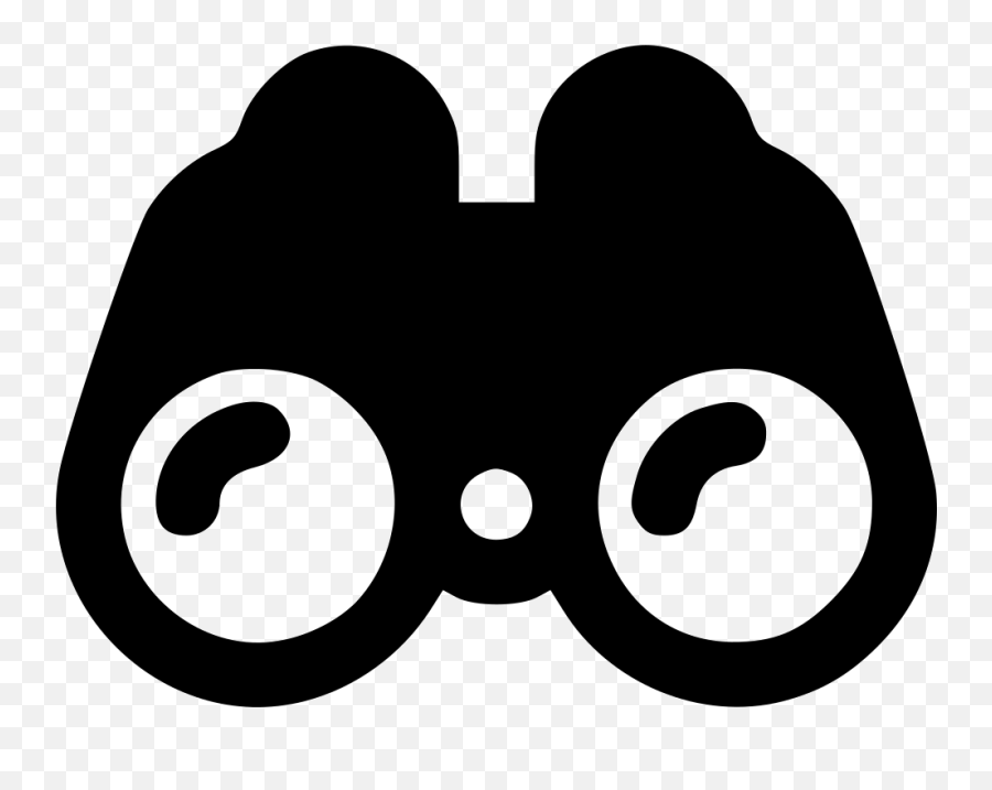 Binoculars Comments Clipart - Binoculars Icon Public Domain Emoji,Emoji With Binoculars