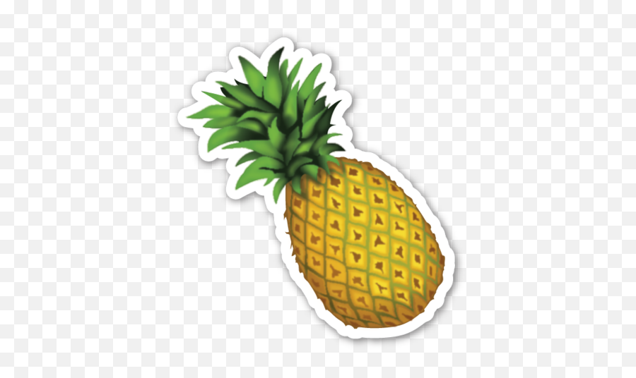Pineapple - Pineapple Emoji Png,Pineapple Emoji