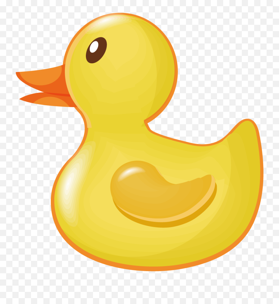 Duck Yellow Clip Art - Transparent Background Duck Clipart Png Emoji,Rubber Duck Emoji