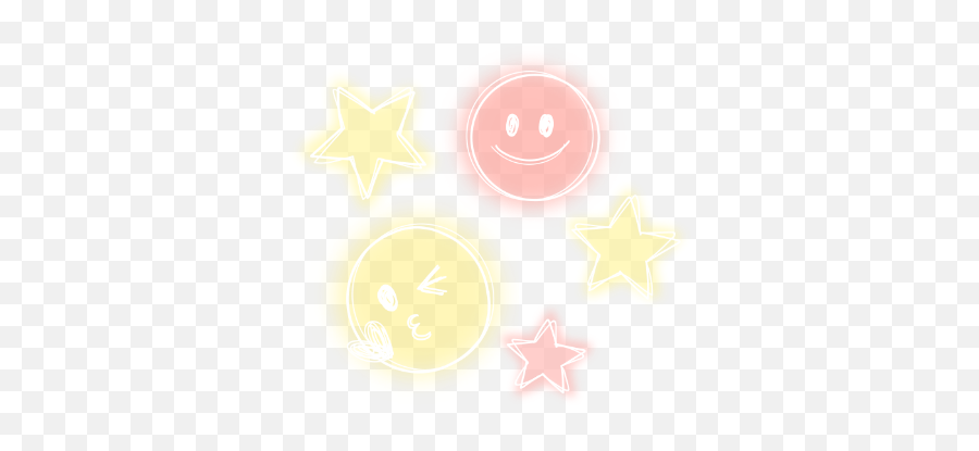 Luminous Neon Lighting Cute Colorful - Circle Emoji,Lighting Emoji