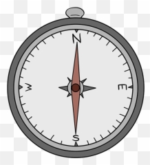 Magnetic Compass Easy Drawing - Drawing Of Magnetic Compass Emoji,Compass Emoji