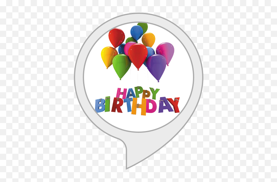 Amazoncom Happy Birthday Alexa Skills - Happy 10 Birthday Alexa Emoji,Birthday Cake Emoticon Facebook